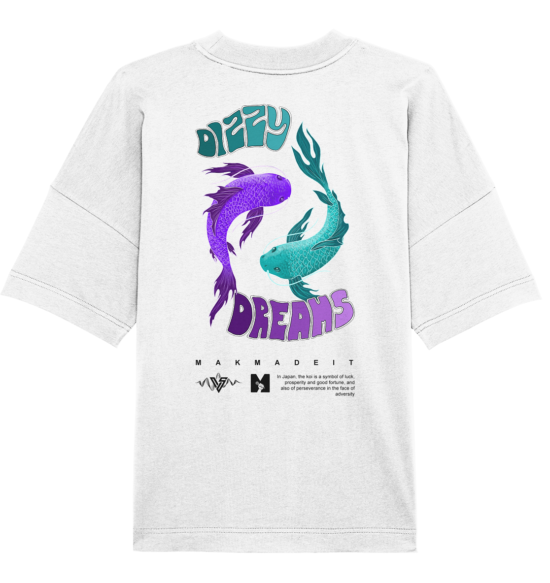 DIZZY DREAMS - Organic Oversize Shirt